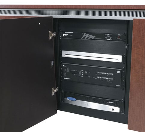 Here's what you should know before installing AV equipment into furniture.